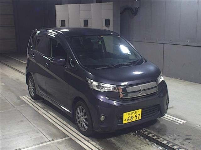 153 Mitsubishi Ek custom B11W 2014 г. (JU Gifu)